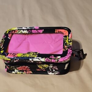 Victoria's Secret Floral Cosmetic Case